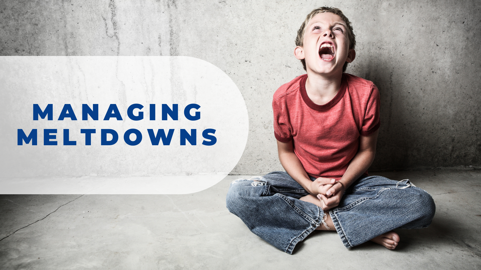 Managing Meltdowns Webinar