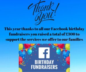 FB birthday fundraiser