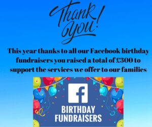 FB birthday fundraiser