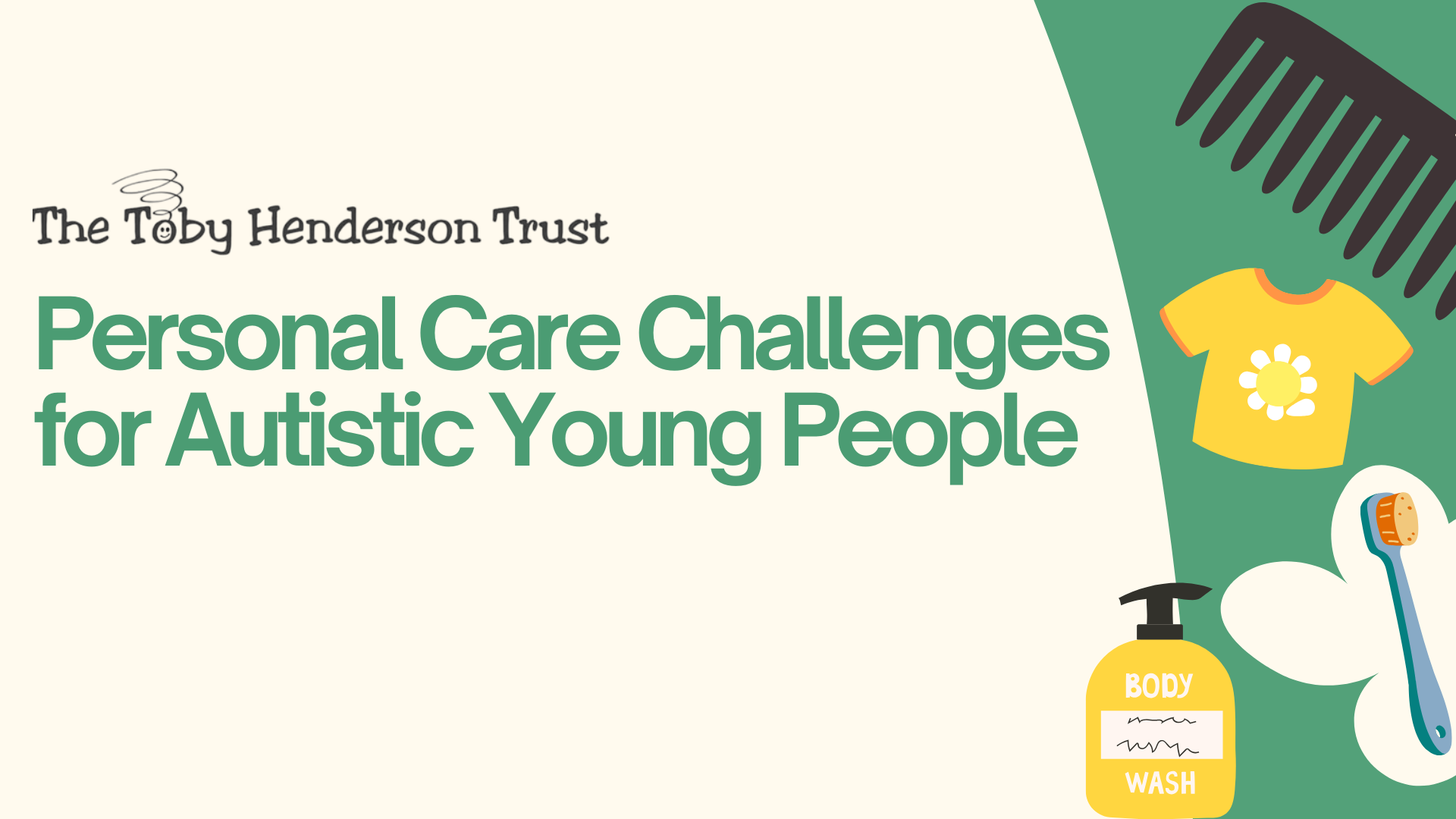 Personal Care Challenges for Autistic Young People Webinar