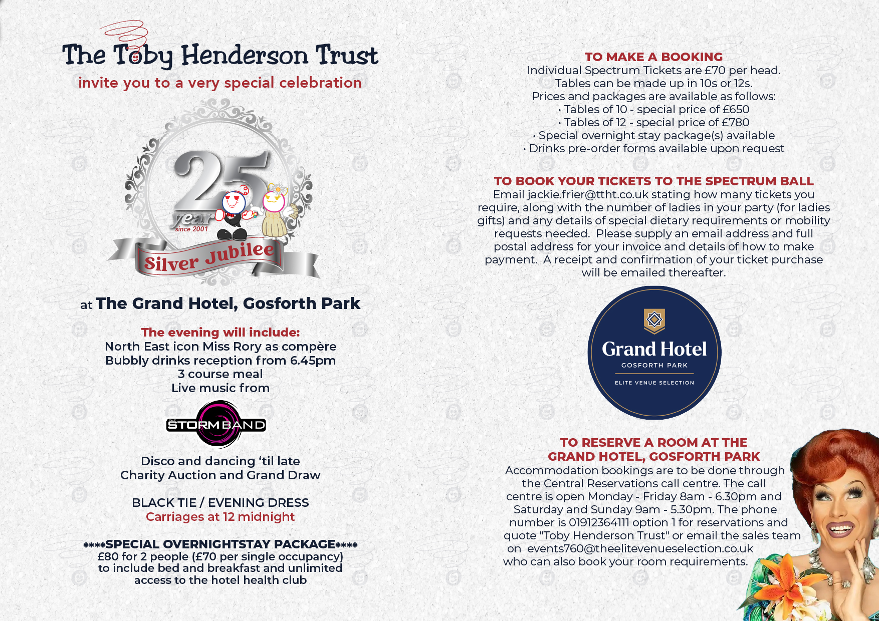 Silver Jubilee Anniversary Spectrum Ball 2026