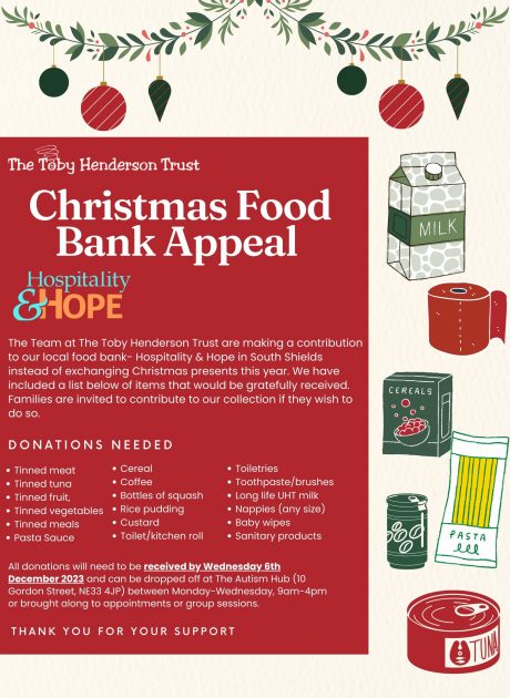 Hub xmas food bank poster 2023 v2 Hub xmas food bank poster 2023 v2